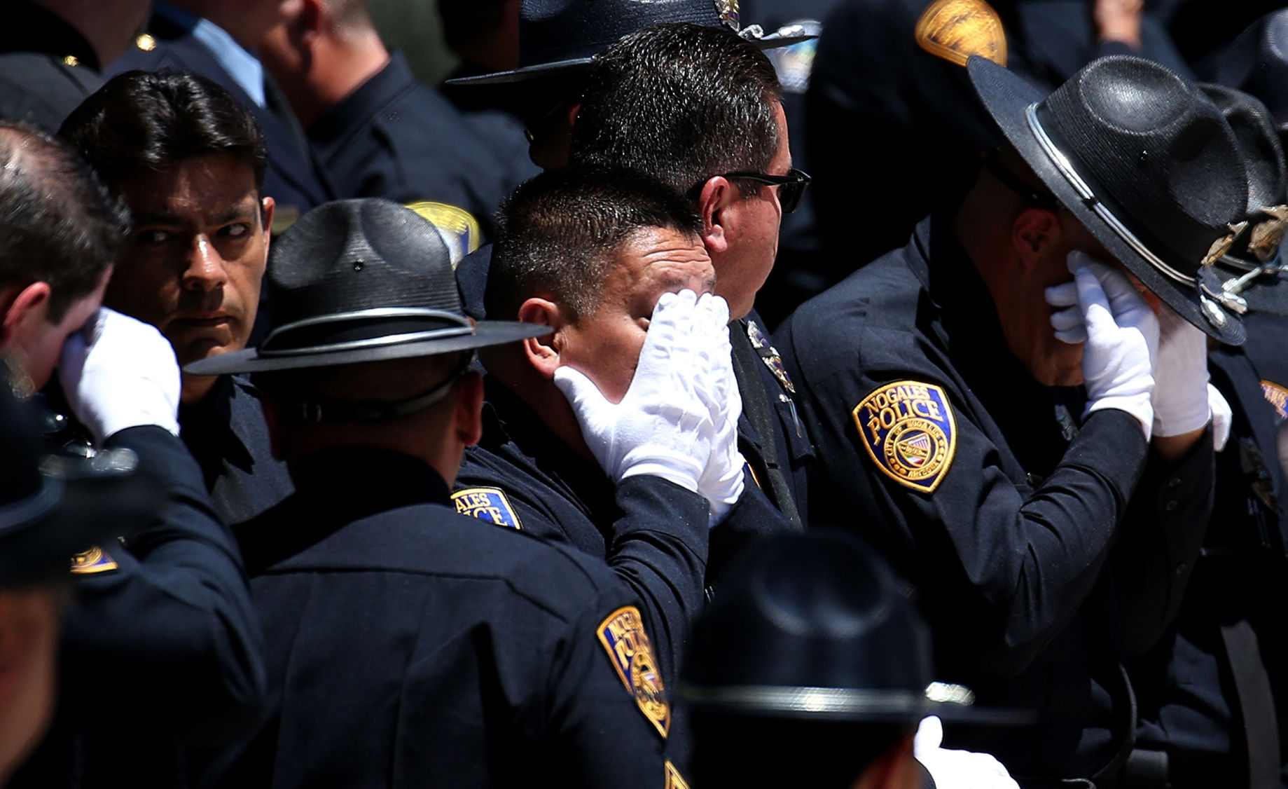 Funeral for slain Nogales Police officer Jesus Cordova